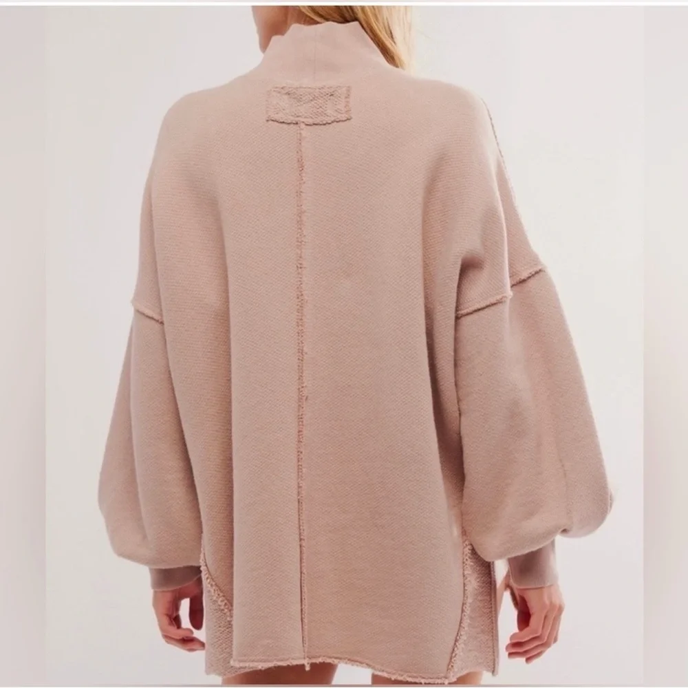 Free People We The Free Wonderful Oversized Pullover Winter Bloom S